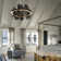 Ardesia 1 - Light Unique Geometric LED Pendant with Slate Accents