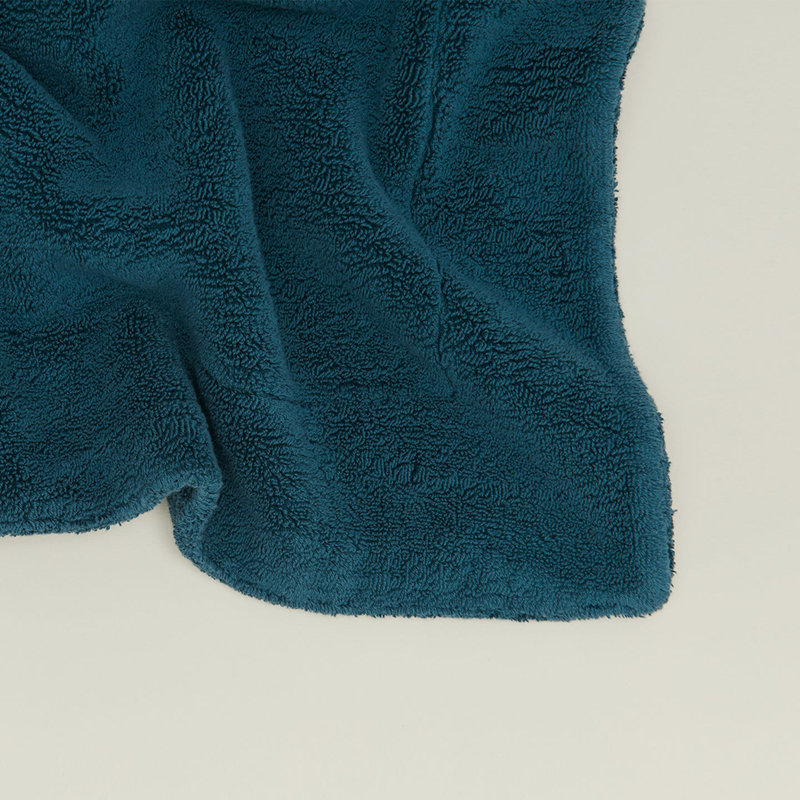  Tapis de bain de couleur unie, Paon