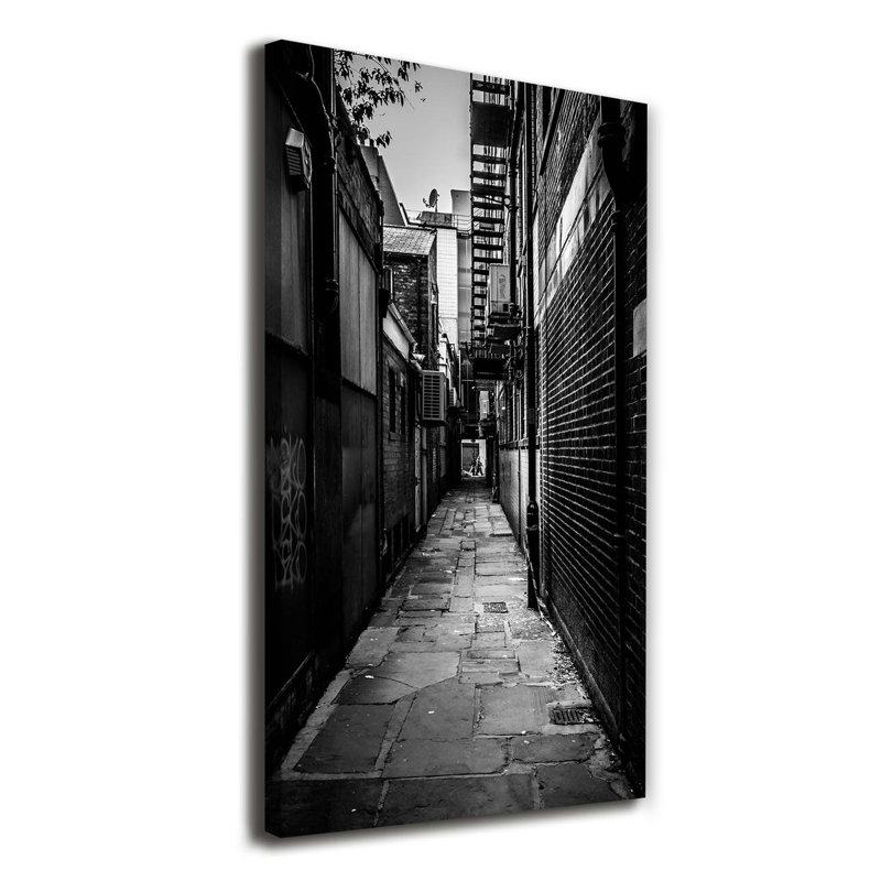 Urban Streets - Wrapped Canvas Print