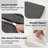 2-Pack 24" x 24" Deep Seat Cushion & Back Pillow with Removable Covers Outdoor-938117203
