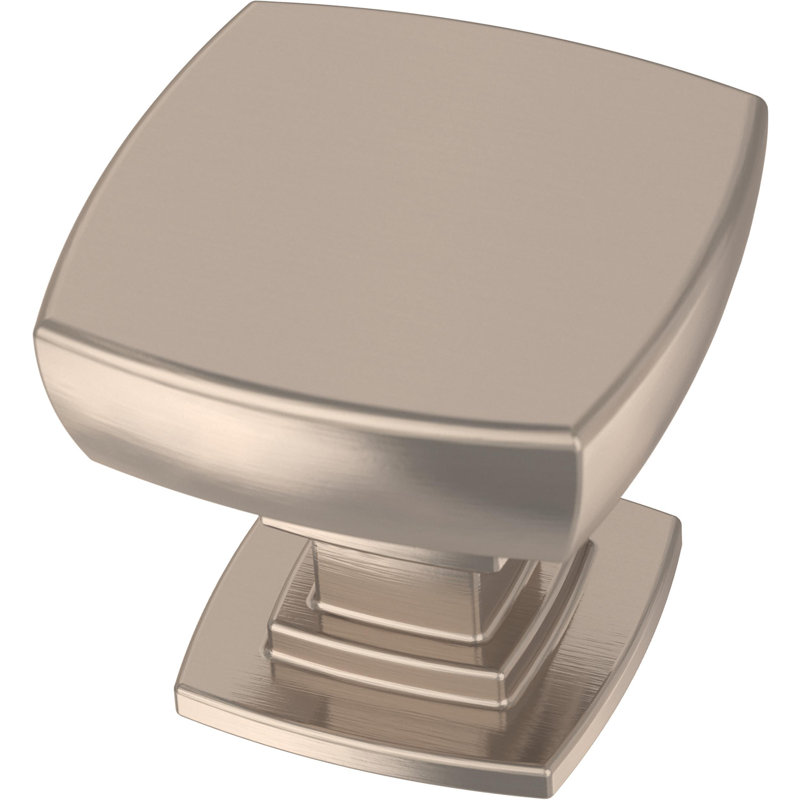 1-1/8" (29mm) Parow Knob, Satin Nickel, 1 1/8" Knob Length