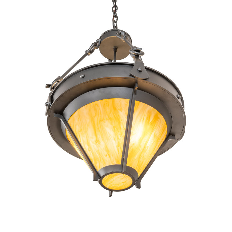 21" Wide Nehring Inverted Pendant