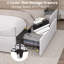 Lit plateforme tapissier à 4 tiroirs Huntsville -2068495089-2072125786