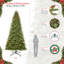 Lighted Artificial Fir Christmas Tree-418965642