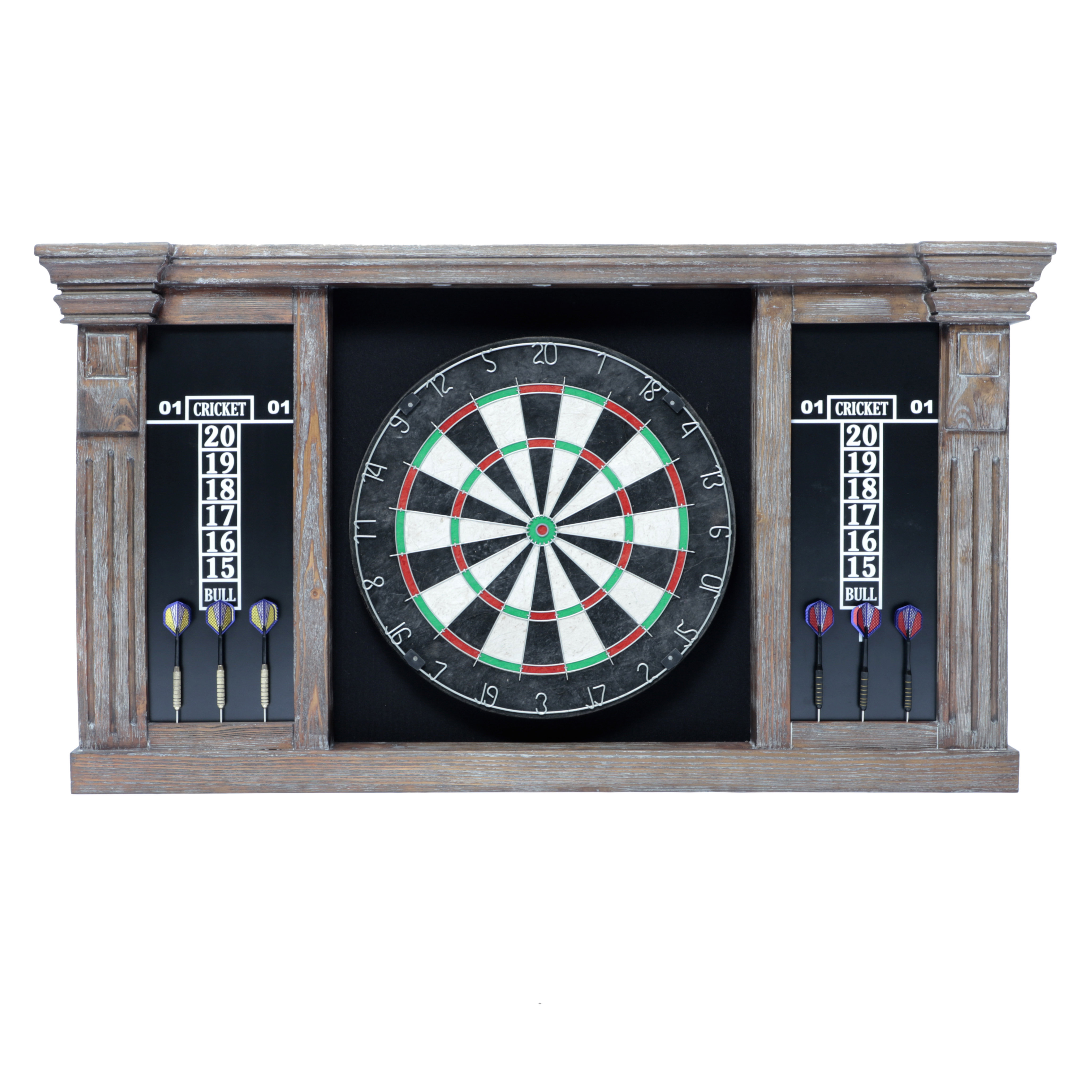 NECONCET Indoor / Outdoor Bristle Dartboard (Darts Included) | Wayfair