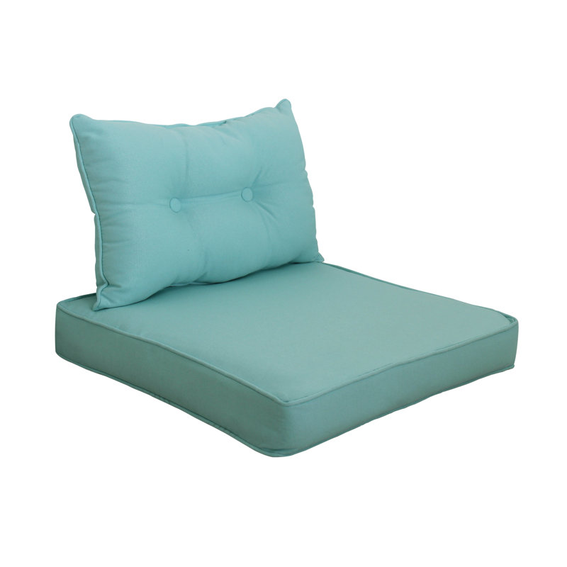 Ensemble de coussins de rechange pour l'intérieur/l'extérieur, Bleu Tiffany