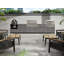 Ensemble d'armoires en aluminium pour l'extérieur Barbecue au propane liquide-124298348