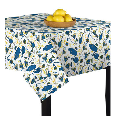 Mooring Geometric Square Tablecloth