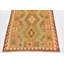 Tapis de la surface en laine rouge/beige 2 pi 10 po x 4 pi 3 po one-of-kind main-noué la Elland