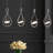 Ambrosino 4 - Light Chrome LED Kitchen Island Pendant