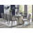 Grietje Glass Top Metal Base Dining Table-61068796