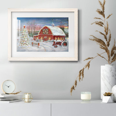 Anticipating Christmas, reproduction d'art encadrée