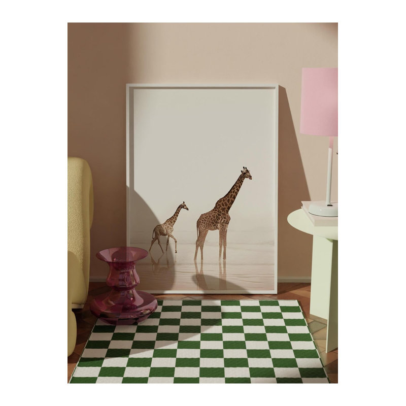 Peinture décorative encadrée