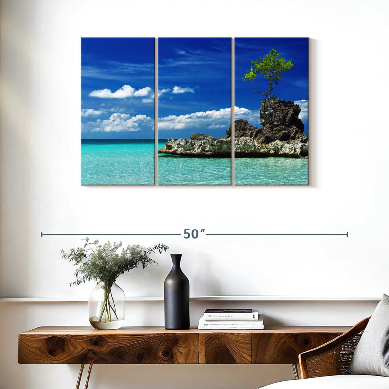 Gillard Willy's Rock In Boracay, 24" H x 38" W