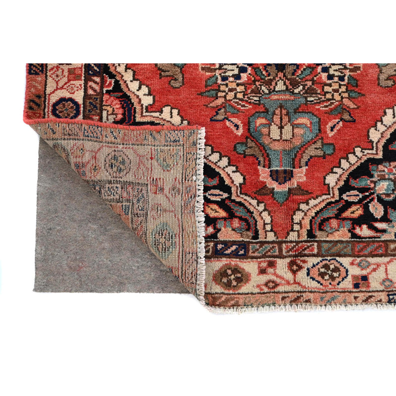 Tapis oriental tribal rouge unique 3X7 One-of-a-Kind