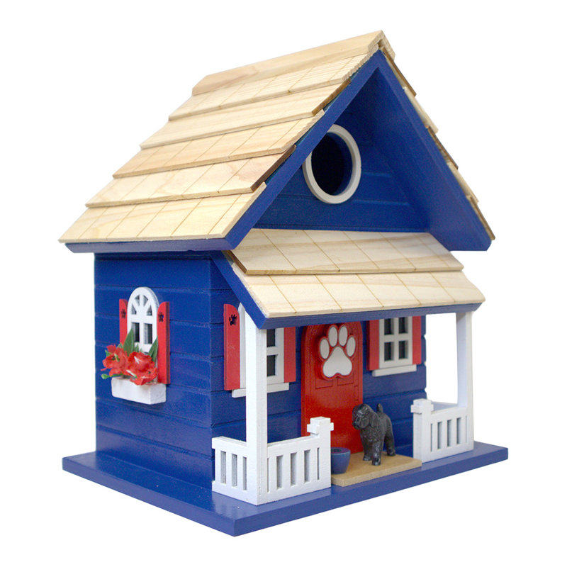 Bow Wow Birdhouse, Blue
