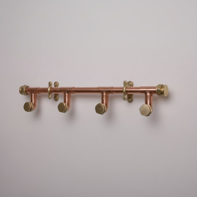 Pilton Wall Mounted Hook Rack