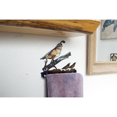 QUAIL HAND TOWEL HOLDER