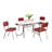 4 - Person Trestle Dining Set-625031330