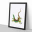 Great-Spotted Lizard by George Shaw - Picture Frame Painting Print-55620706-55620704