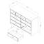 Commode de rangement à 8 tiroirs Versa - Style classique-33097670
