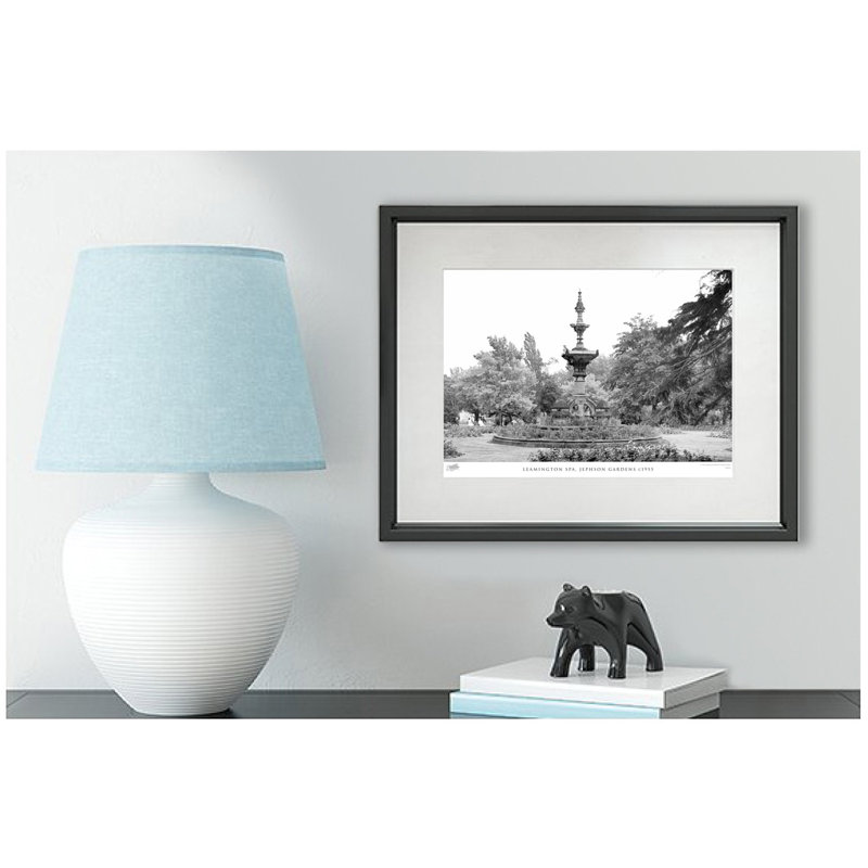 Leamington Spa, Jephson Gardens C1955 by Francis Frith - Single Picture Frame Print, 40cm H x 50cm W x 2.3cm D