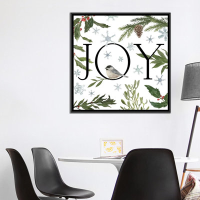 « paix et joie », impression sur toile tendue