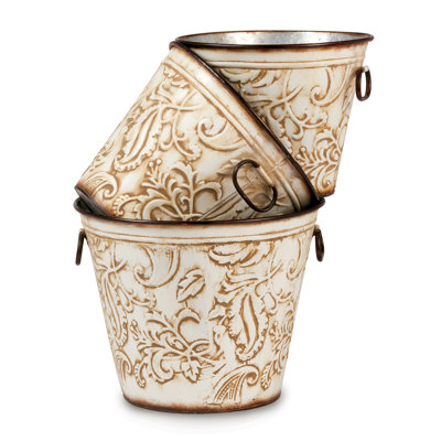 Poyen Metal Pot Planter