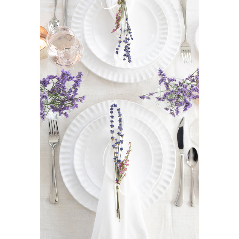 Pietra Serena Handmade Stoneware Dinner Plate