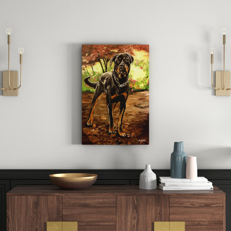 Lee Keller - Wrapped Canvas Painting, 76cm H x 51cm W