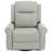 Becklin PU Leather Swivel Rocker Recliner with Massage & Heating-120922553
