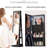 Chrisney 21.6'' Wide Jewelry Armoire with Mirror-1595188700