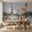 Papier peint Tour Eiffel Paris Impressionnisme-2122750313-2122750306