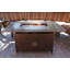 Table foyer au propane en aluminium Spicewood