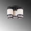 Luminaire suspendu cylindrique à 5 lumières