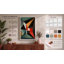 Radiant Star Forms Geometric - Wrapped Canvas-662464444-662464067