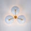 Plafonnier semi-encastré 3 lumières 40,6 po Spoutnik