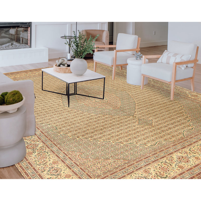Hand Knotted Wool Indoor Rug