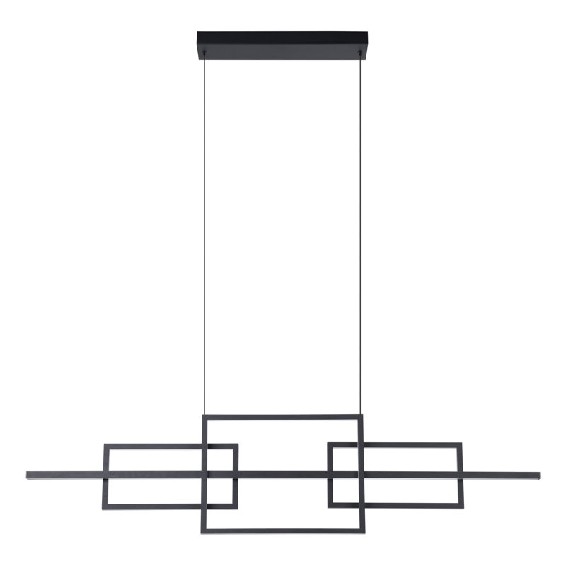 Coole 59-inch Black 3CCT LED Pendant Light