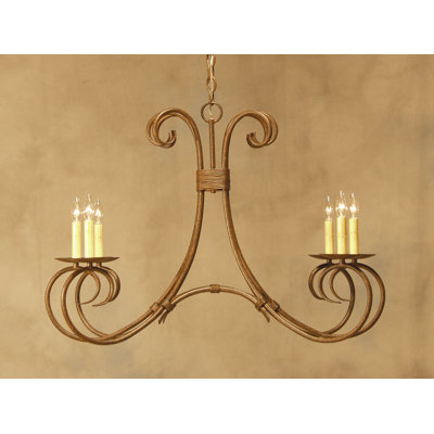 Lustre géométrique 6 lumières Elon