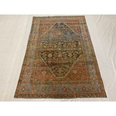 Tapis turc Oushak 4 pi 1 po x 6 pi Anatolian