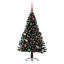 4.92' H Lighted Artificial Christmas Tree-1456085961-1456105430-1456107138
