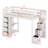 Loft Bed With Storage Drawers And Stairs-165100890