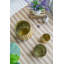 Ensemble de 3 jardinières en métal patiné