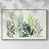 Toile naturelle avec cadre flottant
