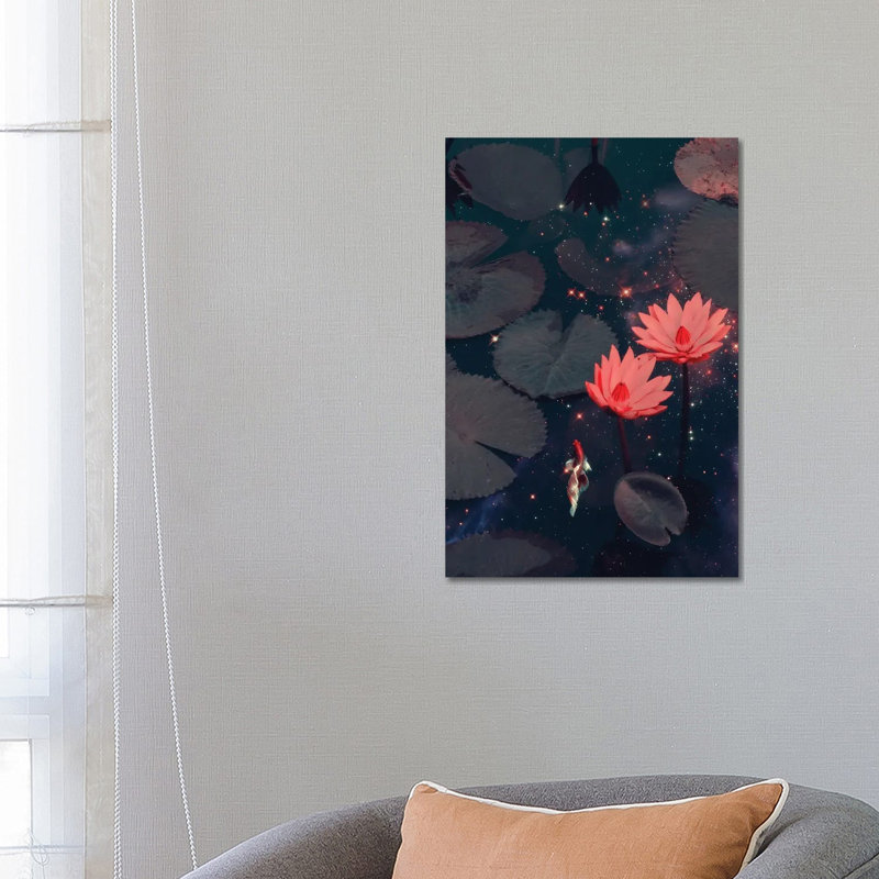 Swimming Through Space by Jonas Loose - Wrapped Canvas Print, 66.04cm H x 45.72cm W