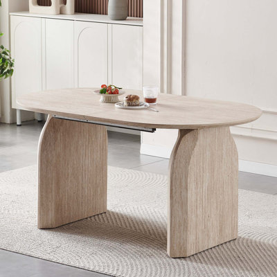 Wood Extendable Dining Table