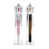 Clear/Pink/Orange selected
