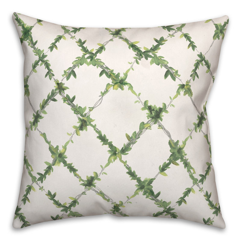 Floral Throw Pillow