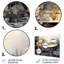 Baignoire en or VI - art mural en métal Bath & Laundry-388647042